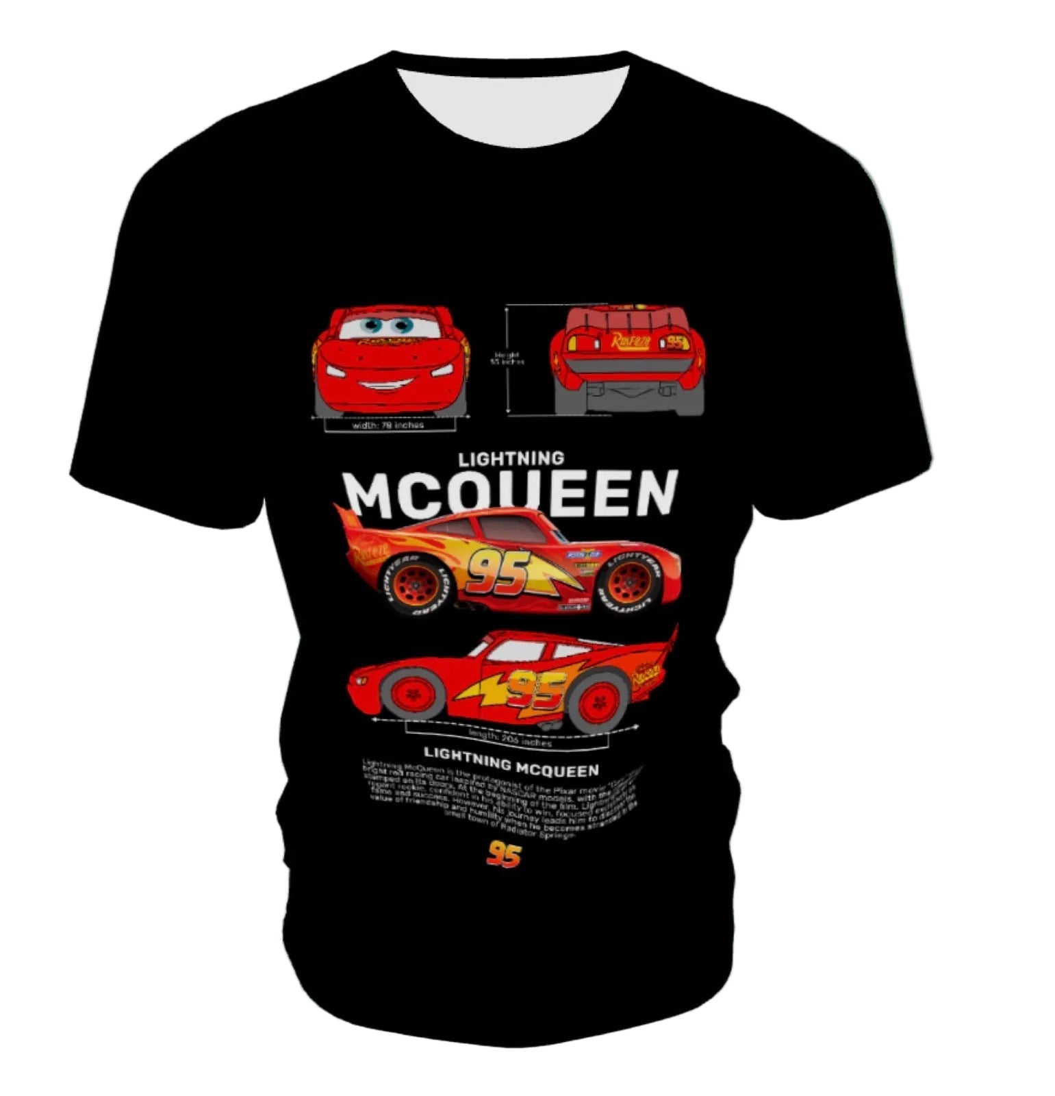 Camiseta Rayo McQueen