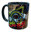 Taza Girls burning wheel