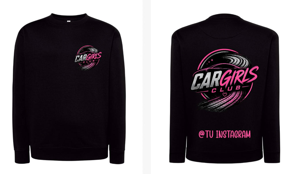 Sudadera sin capucha Car Girls Club