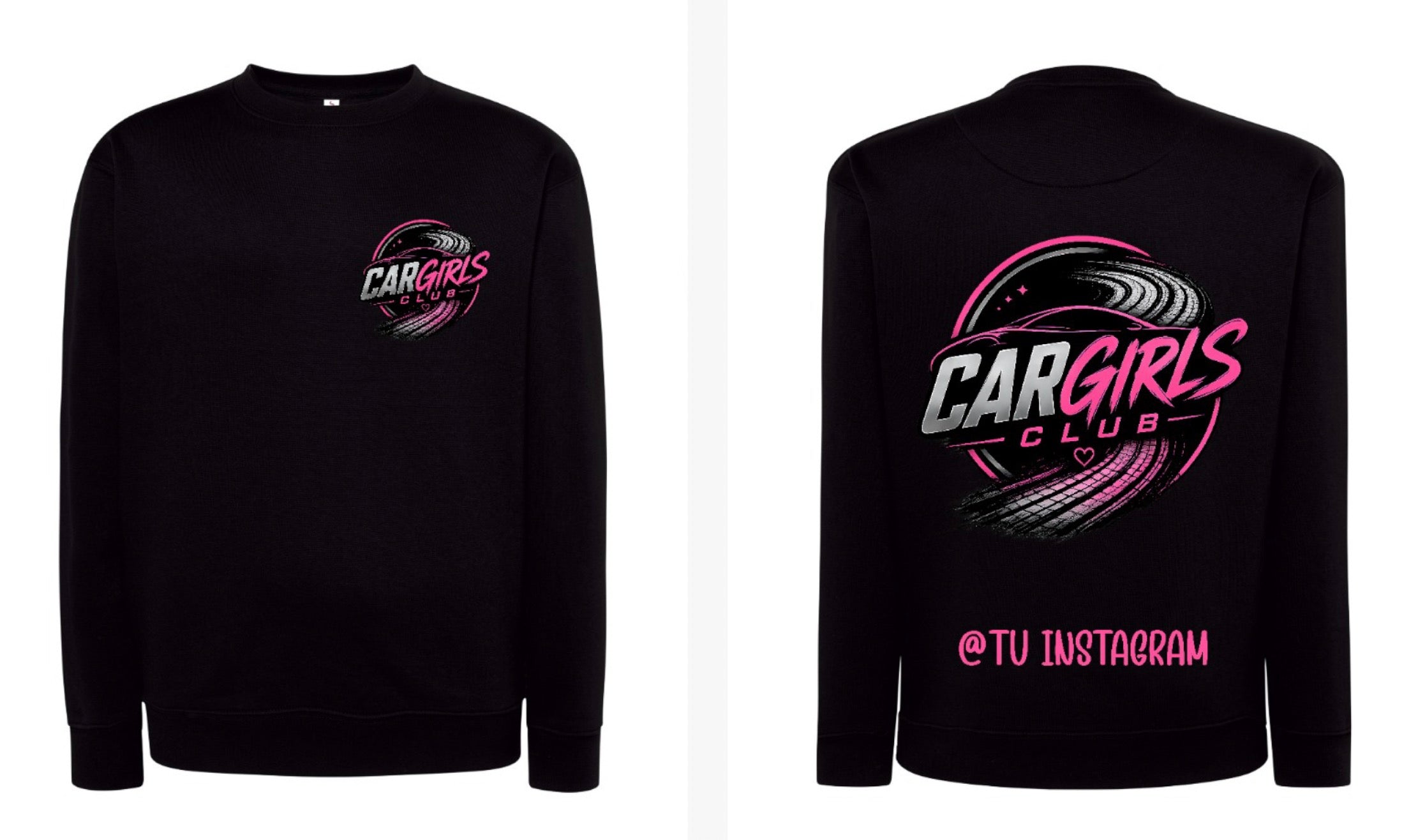 Sudadera sin capucha Car Girls Club