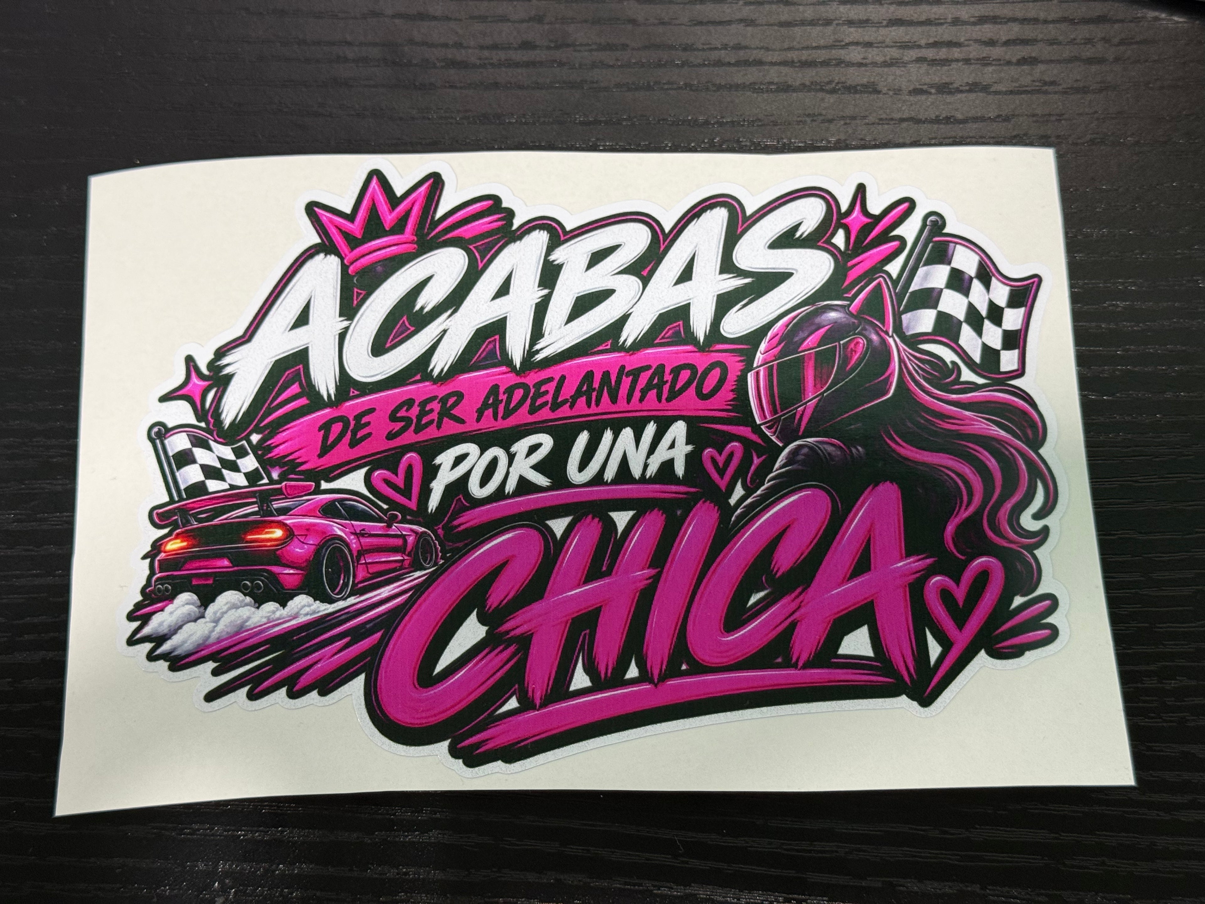 Acabas de ser adelantado por una chica