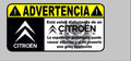 Advertencia Citroen