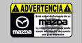 Advertencia Mazda