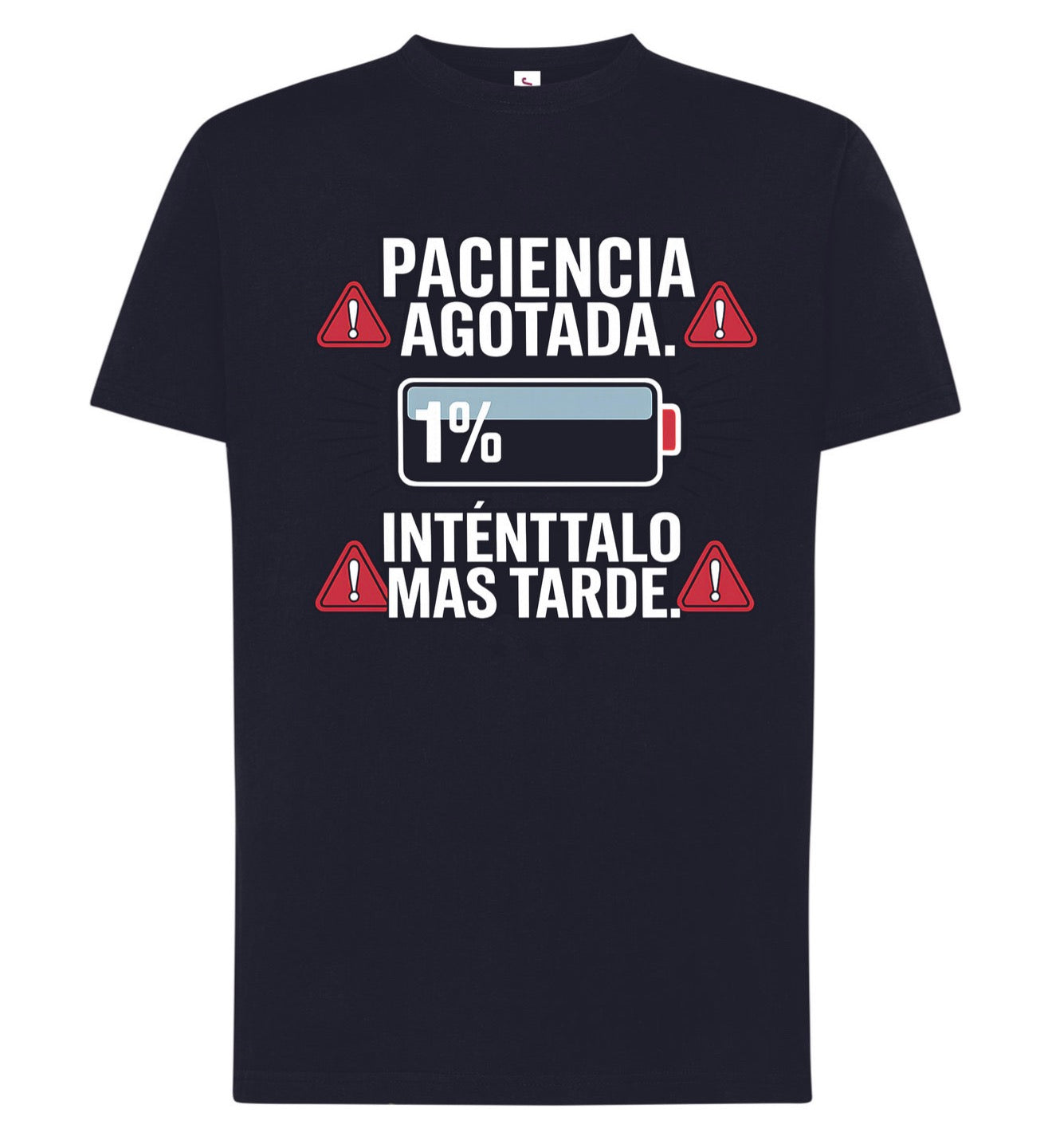 Camiseta Paciencia agotada