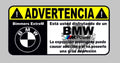 Advertencia BMW