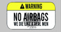 Advertencia No airbag