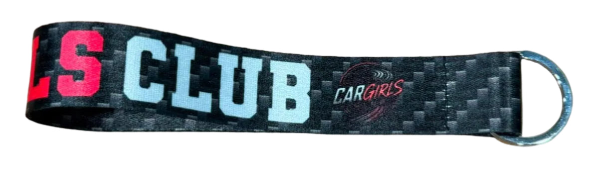 Llavero de tela Car Girls Club