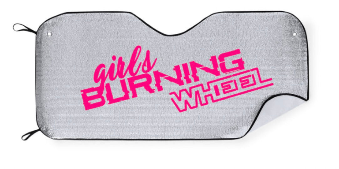 Parasol Girls burning wheel