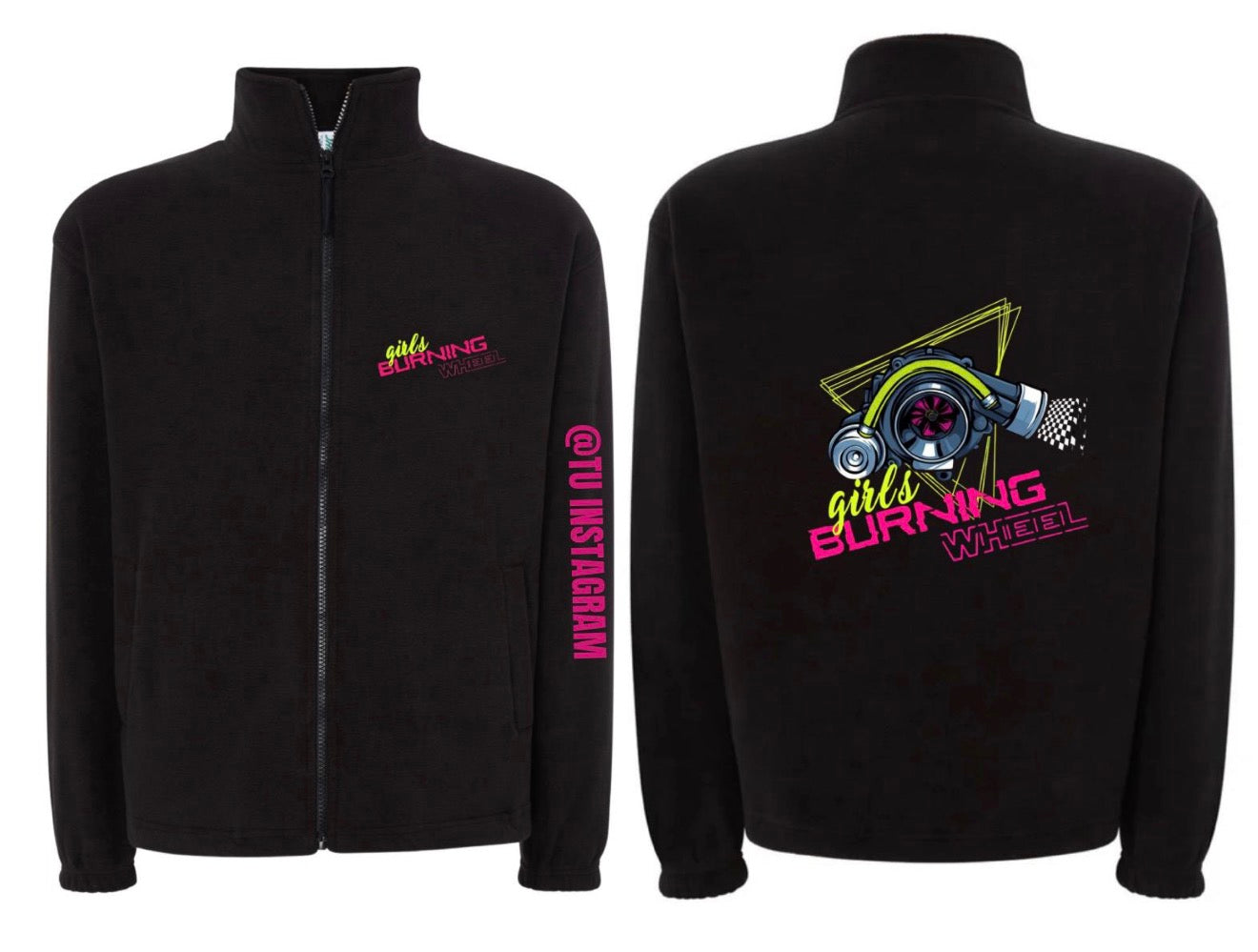 Forro polar Girls Burning Wheel