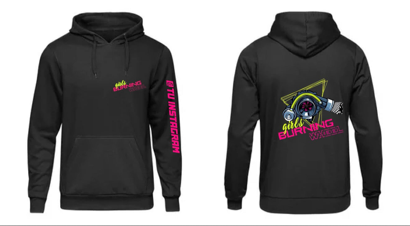 Sudadera Girls Burning Wheel