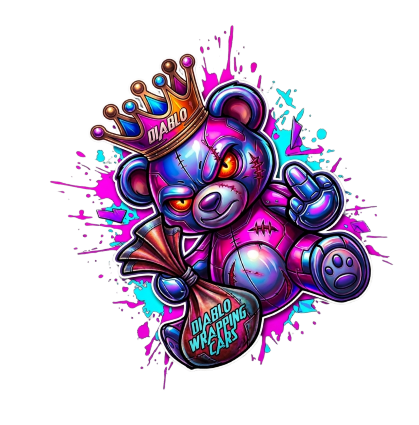 Pegatina edicion multicolor Oso